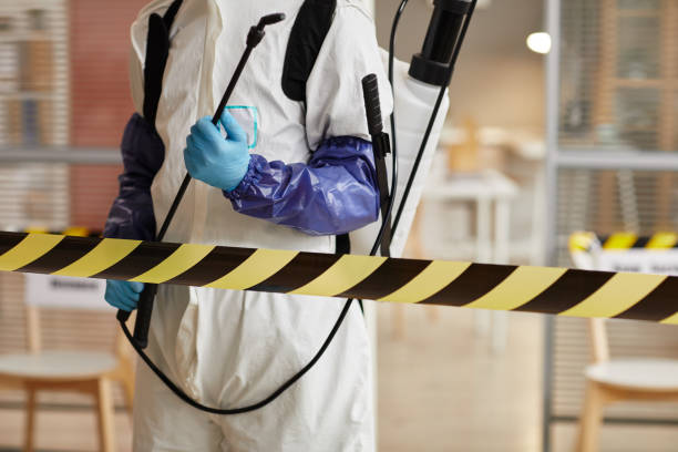 Professional Biohazard Cleanup technician working in Liberty Lake, WA